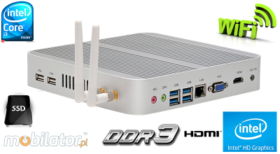 Industrial MiniPC mBOX-3217U v.2