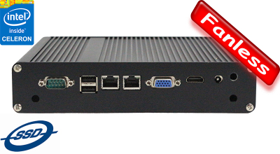 Industrial Fanless MiniPC IBOX-ZPC-H6-X4