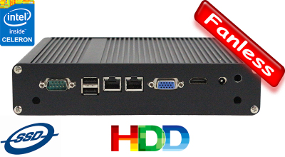 Industrial Fanless MiniPC IBOX-ZPC-H6-X4 High