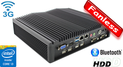 MiniPC Przemysłowy Fanless MBOX-K700-3217U v.3.1
