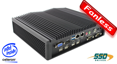 MiniPC Industrial Fanless MBOX-K700-Celeron v.1