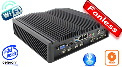 MiniPC Industrial Fanless MBOX-K700-Celeron v.6