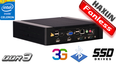 MiniPC Industrial Fanless MBOX-K900-Celeron v.3.1