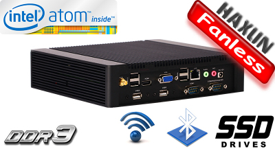 MiniPC Industrial Fanless MBOX-K900-D2550 v.2