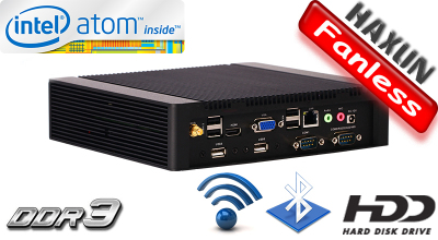 MiniPC Industrial Fanless MBOX-K900-D2550 v.4