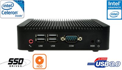 10 sztuk Przemysłowy Fanless MiniPC mBOX Nuc Q180S-02 v.1