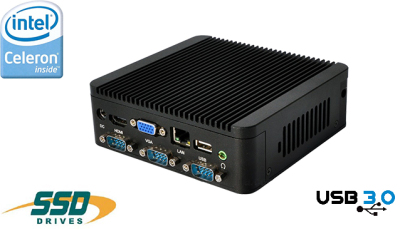 10 sztuk Przemysłowy Fanless MiniPC mBOX Nuc Q180C v.1