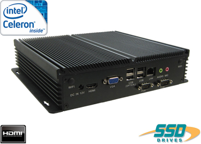 Industrial Computer Fanless MiniPC IBOX-J1900A