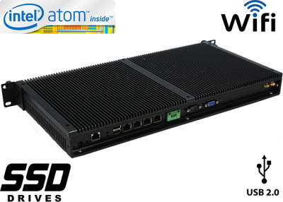 Industrial Computer Fanless MiniPC IBOX-D2550F v.1