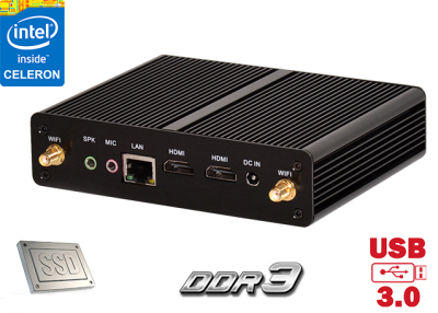 Przemysłowy MiniPC mBOX-M195D v.1