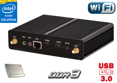 Przemysłowy MiniPC mBOX-M195D v.2