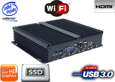 Komputer Przemysłowy Fanless MiniPC IBOX-J1900C v.1