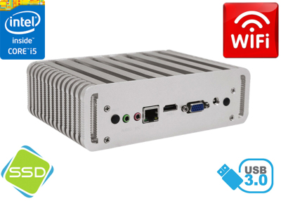 Industrial Computer Fanless Mini PC IBOX-Nano-4200U v.4