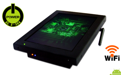 Industrial ANDROID Touch Panel PC AV-Panel 10.1 inch IP54 v.3.1