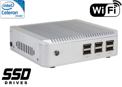 Industrial Computer Fanless MiniPC Nuc IBOX-Nano-1037U-N7 v.4