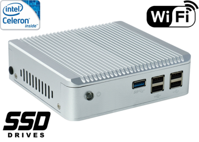 Industrial Computer Fanless MiniPC Nuc IBOX-Nano-J1900-N7 v.3