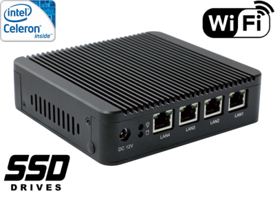 Przemysłowy Komputer Fanless MiniPC Nuc IBOX-501 N10-B v.1