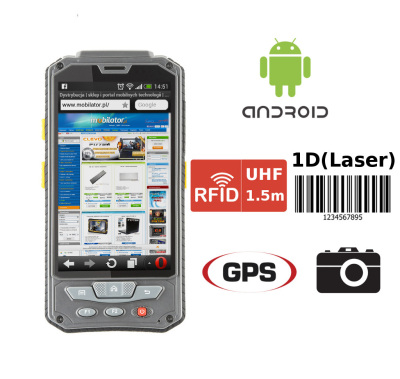Industrial Data Collector MobiPad H9 UHF v.2