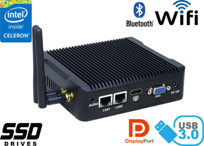 Kompaktowy komputer do robotyki przemysłowej