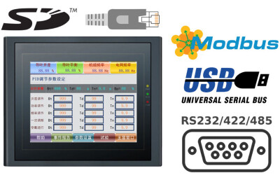 Panel Sterowniczy HMI MK-070AS IP65 2xCOM Port + Ethernet + SD