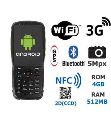  Industrial Data Collector MobiPad A351 2D Skaner