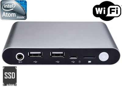 Komputer Przemysłowy Fanless MiniPC mBOX-Q110 Z3735F v.2