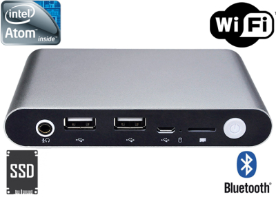 Komputer Przemysłowy Fanless MiniPC mBOX-Q110 Z3735F v.3
