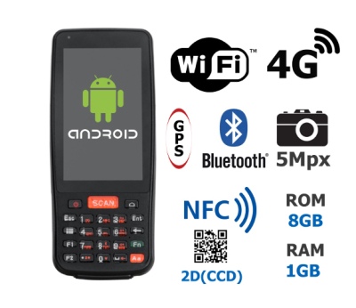 Skaner kodów kreskowych do pracy w trudnych warunkach