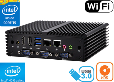 MiniPC z pasywnym chłodzeniem do przemysłu