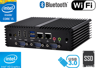 Przemysłowy komputer do systemów nadzoru