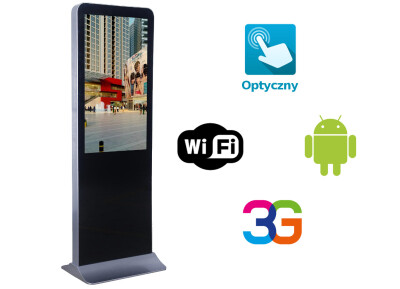 Nowoczesny ekran reklamowy LED