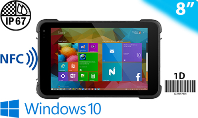 Odporny tablet dla geodezji