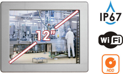 Kompaktowy komputer panelowy do linii produkcyjnych