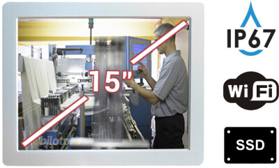 Dotykowy ekran przemysłowy do sterowania