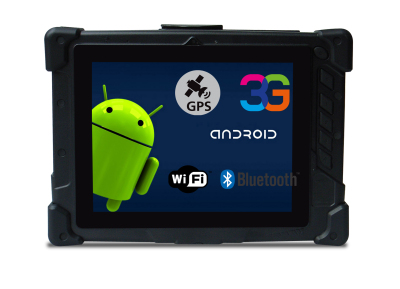 Odporny Tablet Przemysłowy z wbudowanym skanerem kodów 1D/2D - i-Mobile Android IMT-8+ v.8
