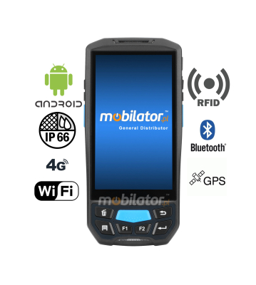 MobiPad U90 v.2 - Wstrząsoodporny Wodoodporny Terminal Mobilny z czytnikiem radiowym RFID LF