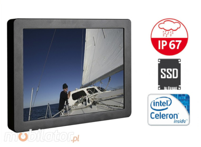 wydajny panelowy komputer ekran dotykowy wytrzymały