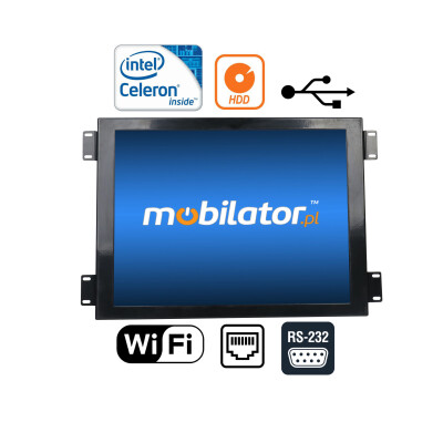 Resistant industrial PC panel with active cooling IBOX ITPC A-150 J1900 v.5