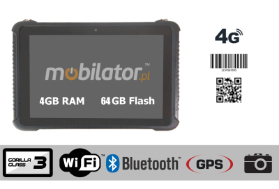 Emdoor I16HH v.6 - Wzmocniony Tablet przemysłowy z czytnikiem kodów kreskowych 2D