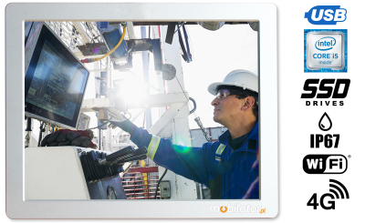 Panel PC do zastosowań w halach produkcyjnych