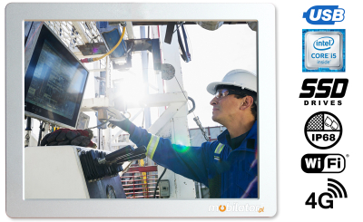 Panel PC do monitorowania procesów przemysłowych