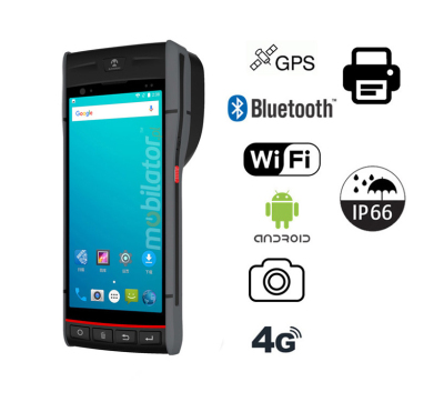 Odporny na uszkodzenia mechaniczne skaner magazynowy