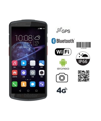 MobiPad SL80 v.3 - Nowoczesny wyposażony w 4G LTE oraz skaner 1D/2D (Honeywell N6603) przemysłowy kolektor danych
