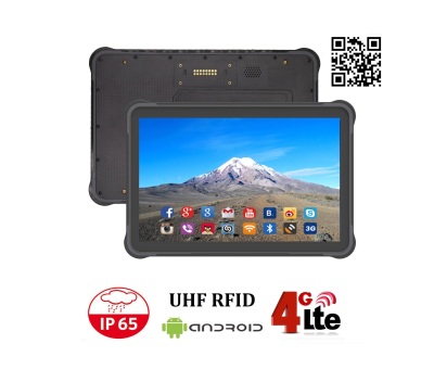  Wytrzymały, przemysłowy z normą IP65 tablet UHF RFID oraz skanerem 2D, NFC, 4G o wzmocnionej konstrukcji  Funkcjonalny wodoodporny  MobiPad Cool A311L