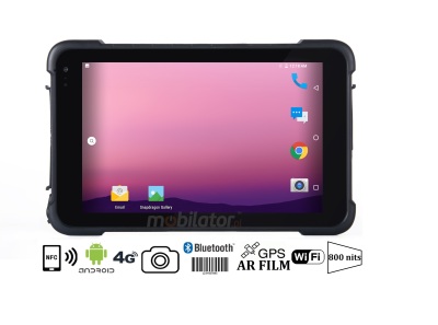 Mobilny tablet przemysłowy Wzmocniony  dla geodetów  8-calowy  z Androidem 9.0 Emdoor Q86
