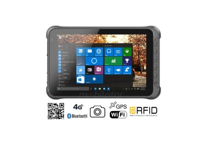  Pyłoodporny 10-calowy tablet z czytnikiem kodów kreskowych 2D Honeywell, procesorem Intel, normami IP65  Emdoor I15HH