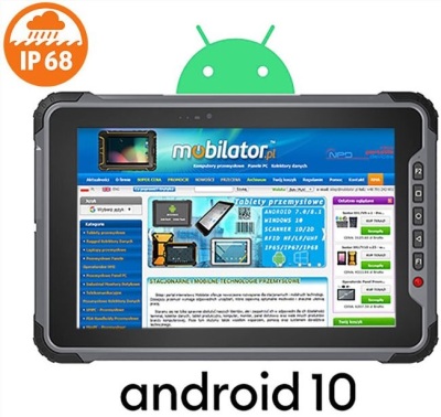 Senter S917V9 wzmocniony przemysłowy tablet z IP68 skaner 2D Honeywell N6603 ekran dotykowy jasny wyświetlacz