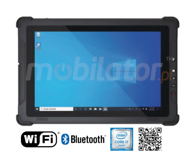 pyłoszczelny tablet przemysłowy procesor Intel Core i7-8550U Windows 10 IOT Enterprise Emdoor I12U