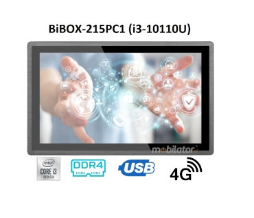 BIBOX-215PC1 wodoodporny komputer panelowy Wzmocniony Pyłoszczelny Panel Operatorski