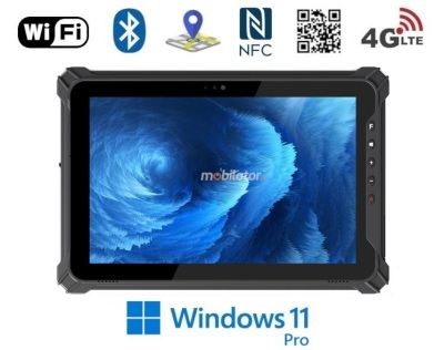Tablet z normą IP z zainstalowanym Windows 11 PRO i z modułem NFC Emdoor I17J najwyższa jakość solidność
